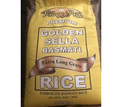 Village p Golden Sella Basmati Rice 10kg 1