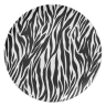 Zebra Luxury Plate 7’ CS