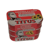 Titus Sardine in Sunflower Oil 125gx3Pack