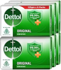 Dettol Original Soap x 6 pack