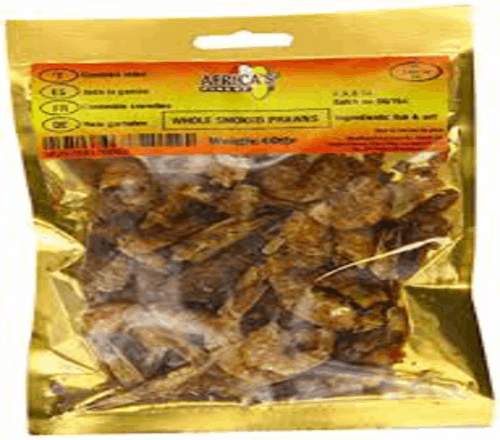 Pri of Afr Smoked Prawns Crayfish 40g resized