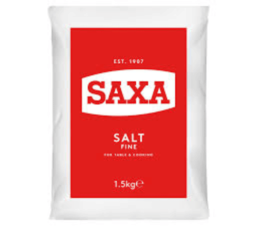 Saxa Fine Salt 1.5kg